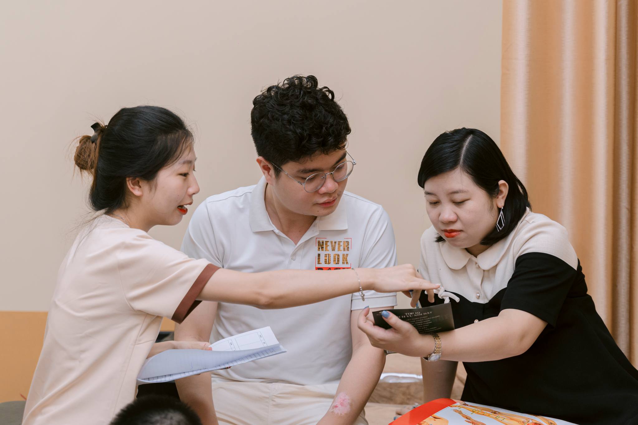 Đội ngũ trị liệu viên có nhiều kinh nghiệm