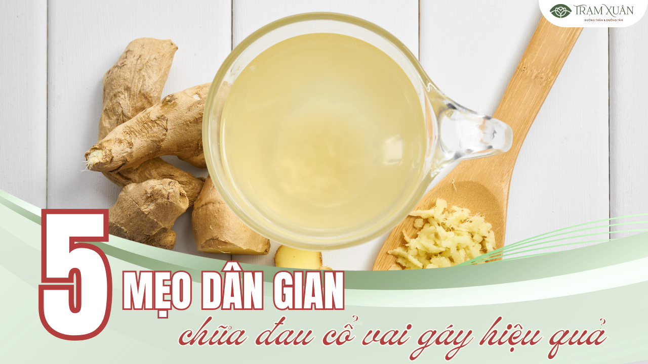 Mẹo dân gian chữa đau cổ vai gáy