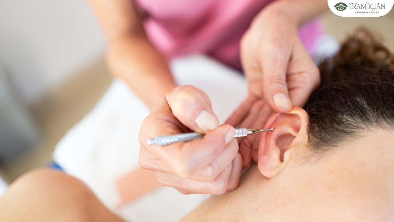 Quy trình dịch vụ chăm sóc đôi tai - An thính cung tại Trạm Xuân được xây dựng bài bản, đảm bảo mang đến trải nghiệm thuận tiện và hiệu quả cho khách hàng
