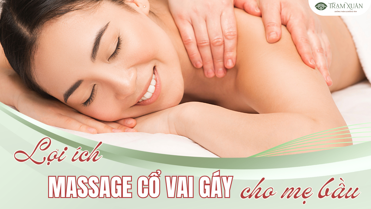 massage cổ vai gáy cho mẹ bầu